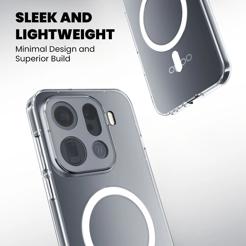 Oppo Anti-Yellow Magsafe Clear Case