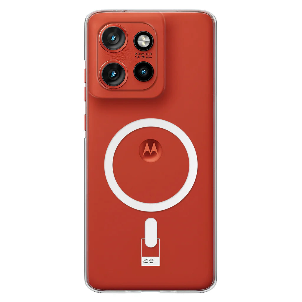 Motorola Anti-Yellow Magsafe Clear Case