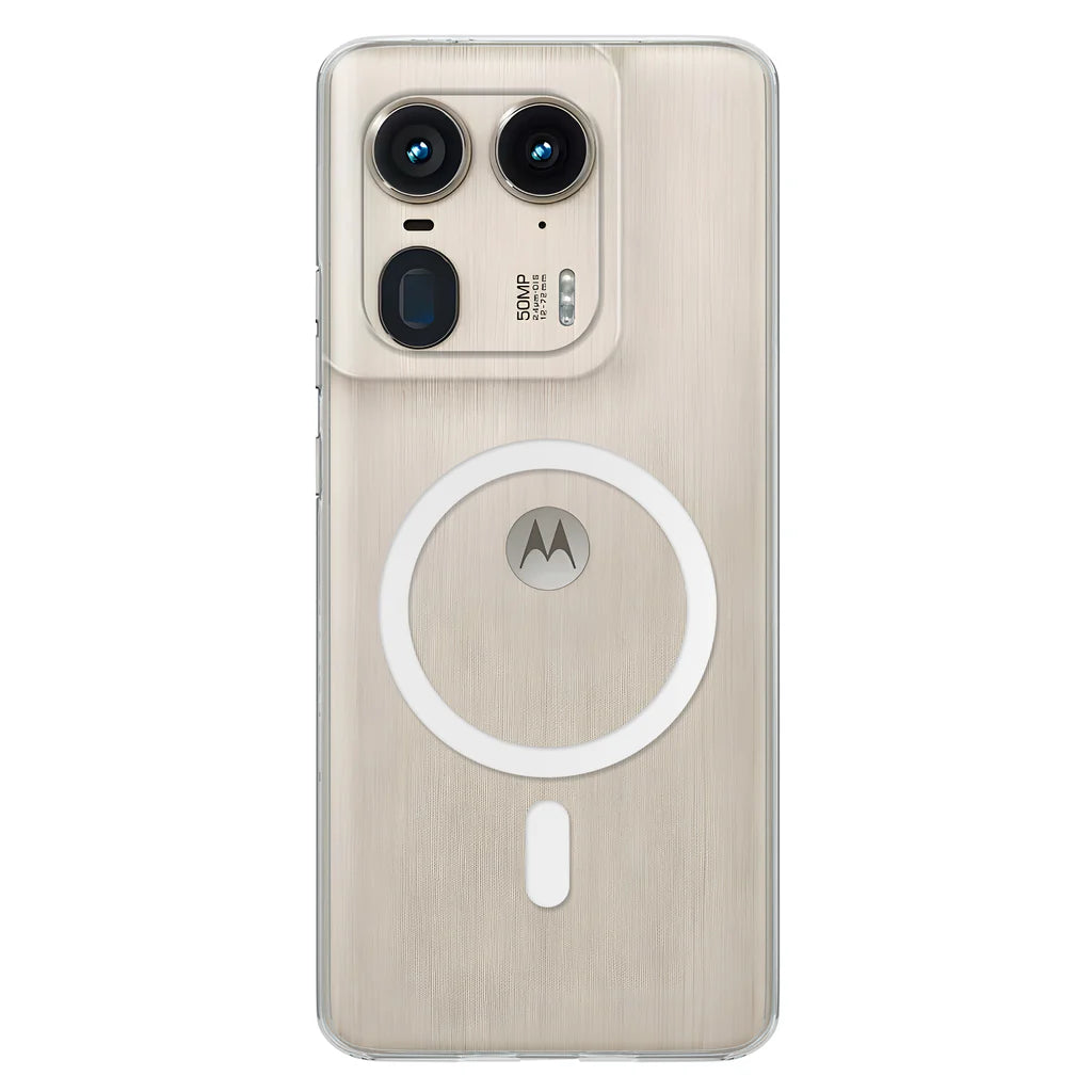Motorola Anti-Yellow Magsafe Clear Case