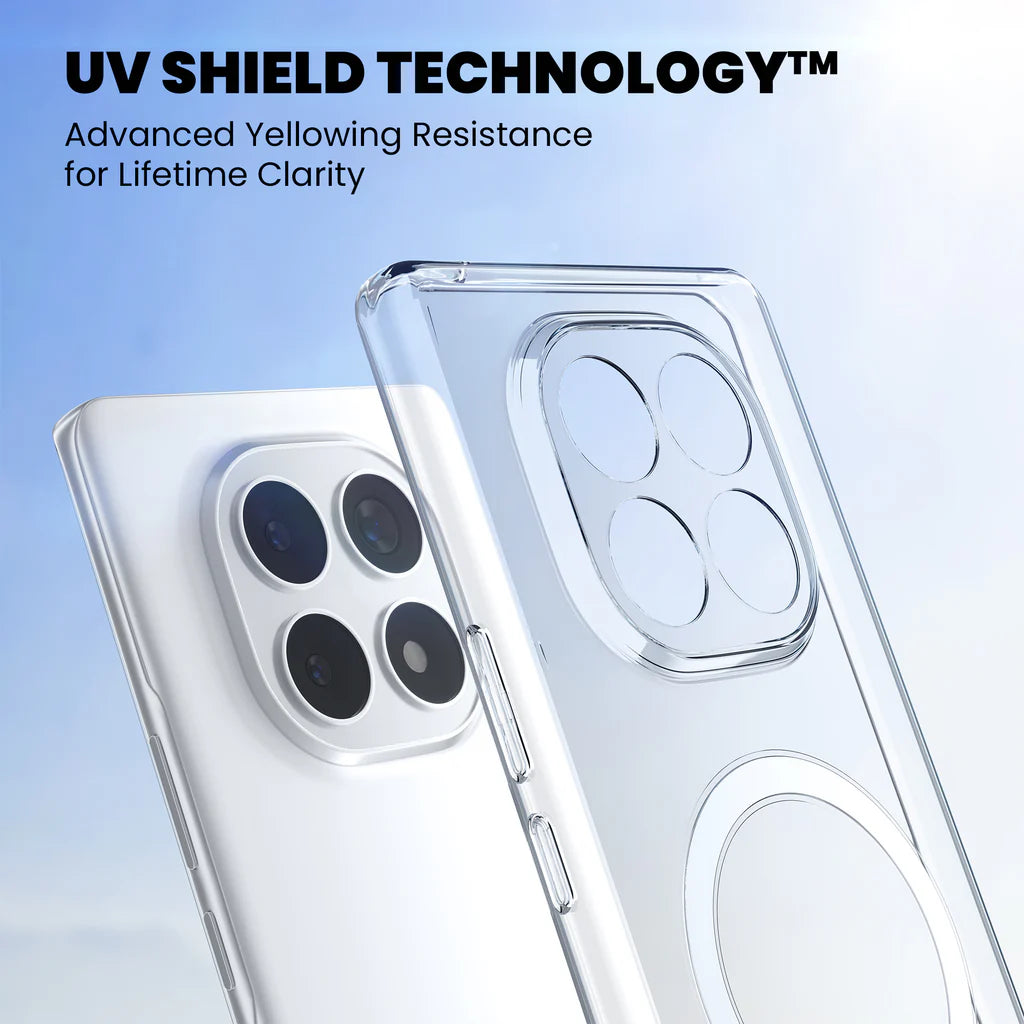 Redmi Anti-Yellow Magsafe Clear Case