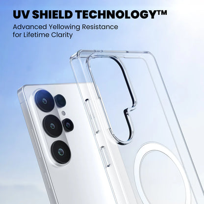 Samsung S Series Anti-Yellow Magsafe Clear Case