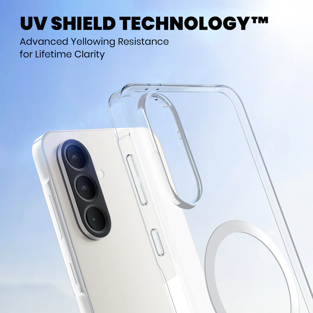 Samsung A Series Anti-Yellow Magsafe Clear Case