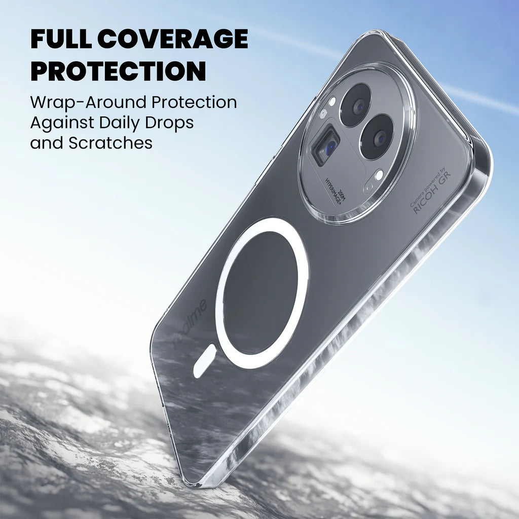 Realme Anti-Yellow Magsafe Clear Case