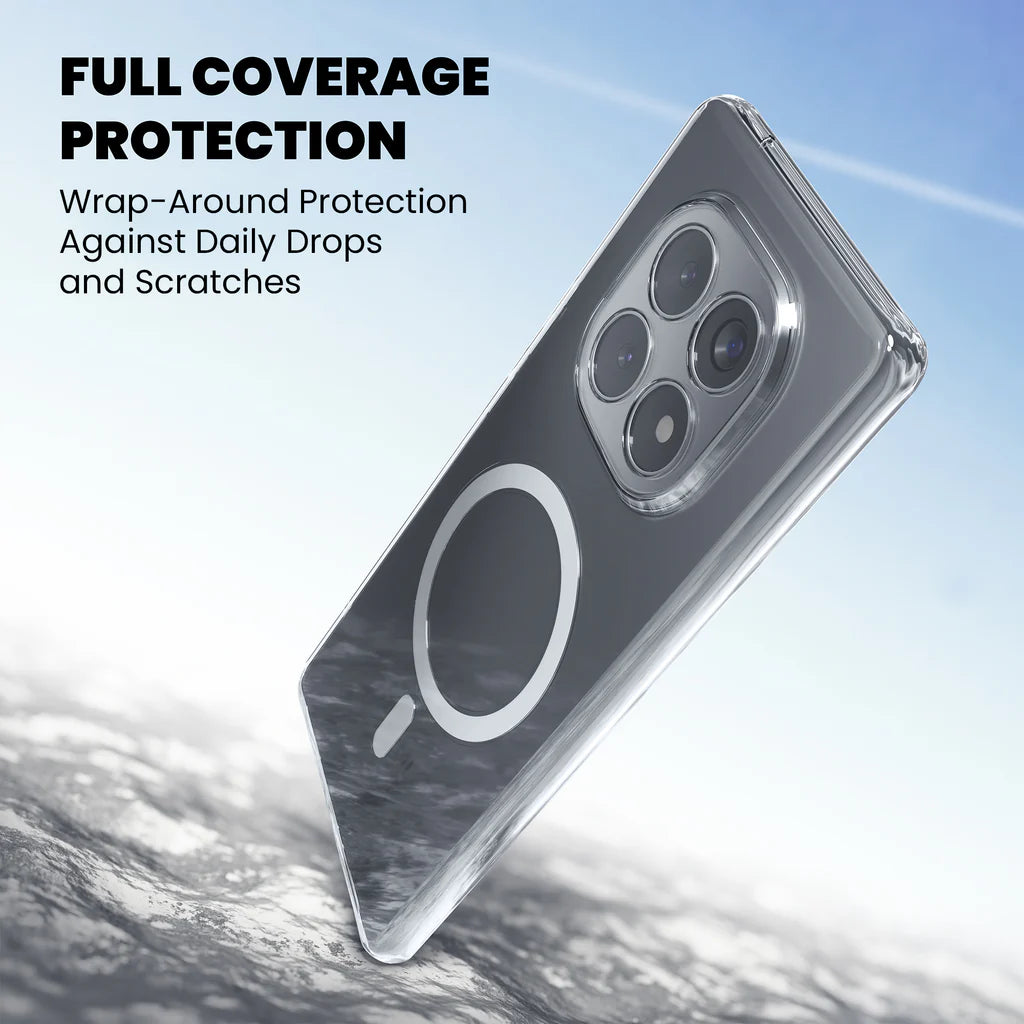 Redmi Anti-Yellow Magsafe Clear Case