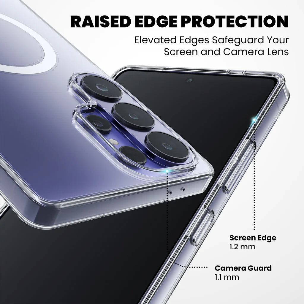 Samsung S Series Anti-Yellow Magsafe Clear Case
