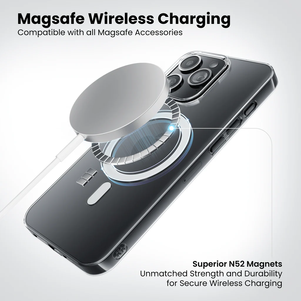 iPhone Anti-Yellow Magsafe Clear Case