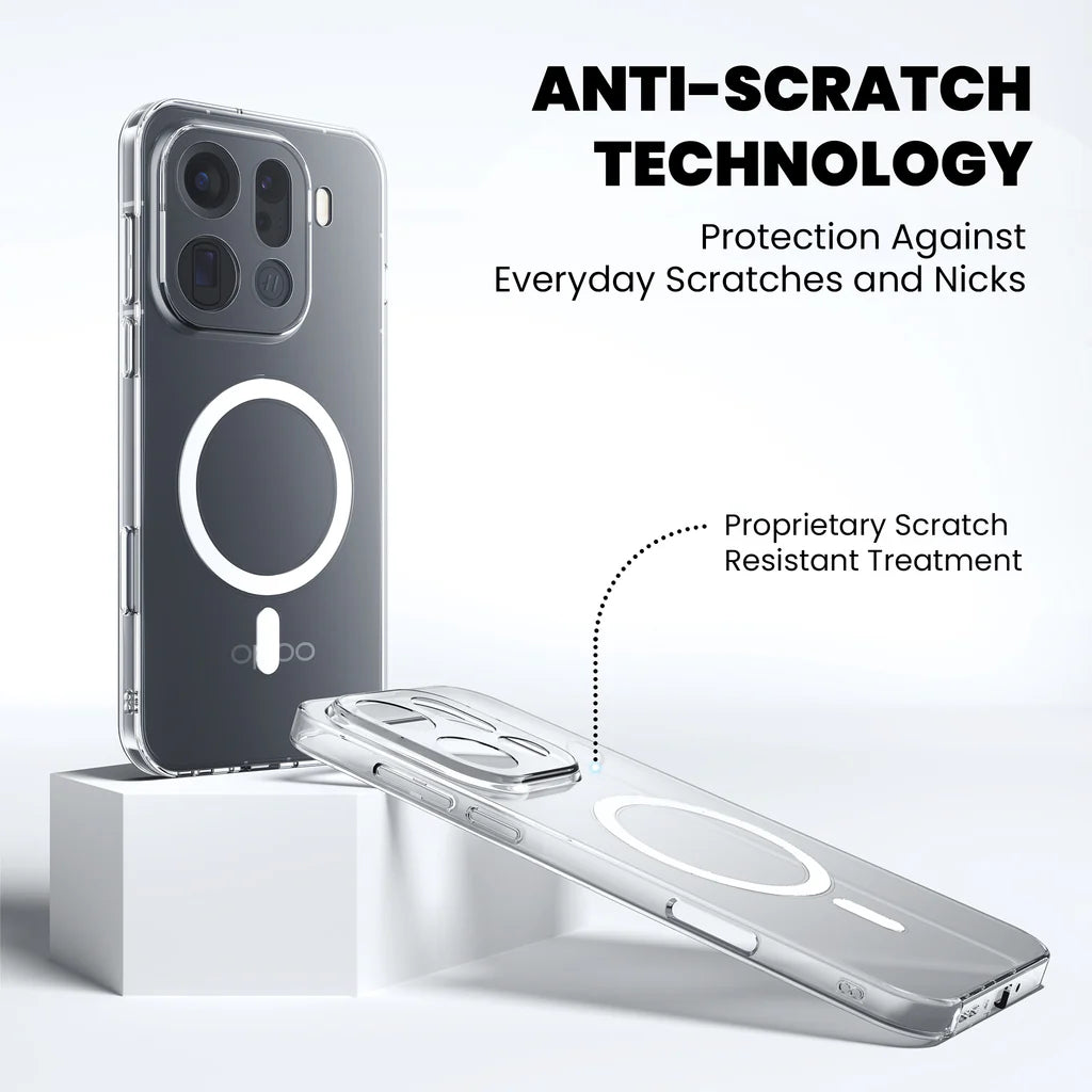 Oppo Anti-Yellow Magsafe Clear Case