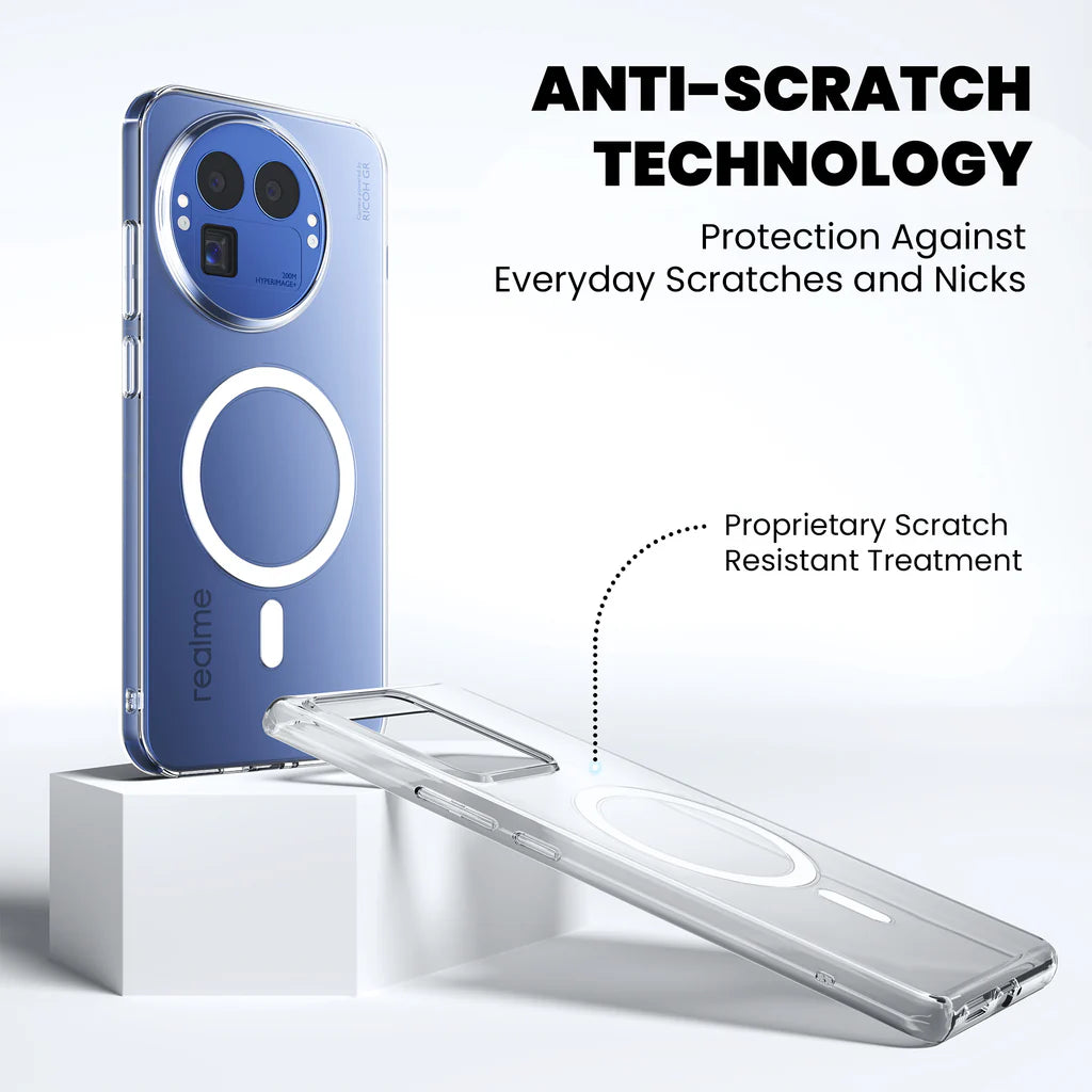 Realme Anti-Yellow Magsafe Clear Case