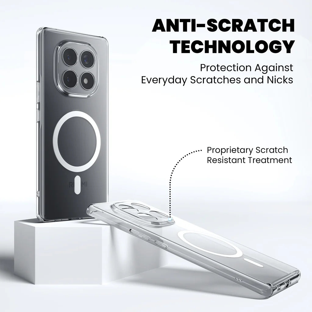 Redmi Anti-Yellow Magsafe Clear Case
