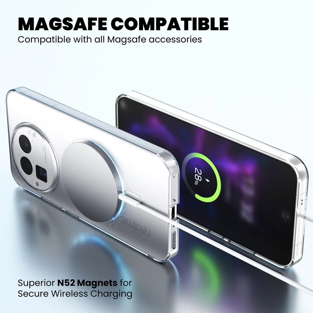 Realme Anti-Yellow Magsafe Clear Case