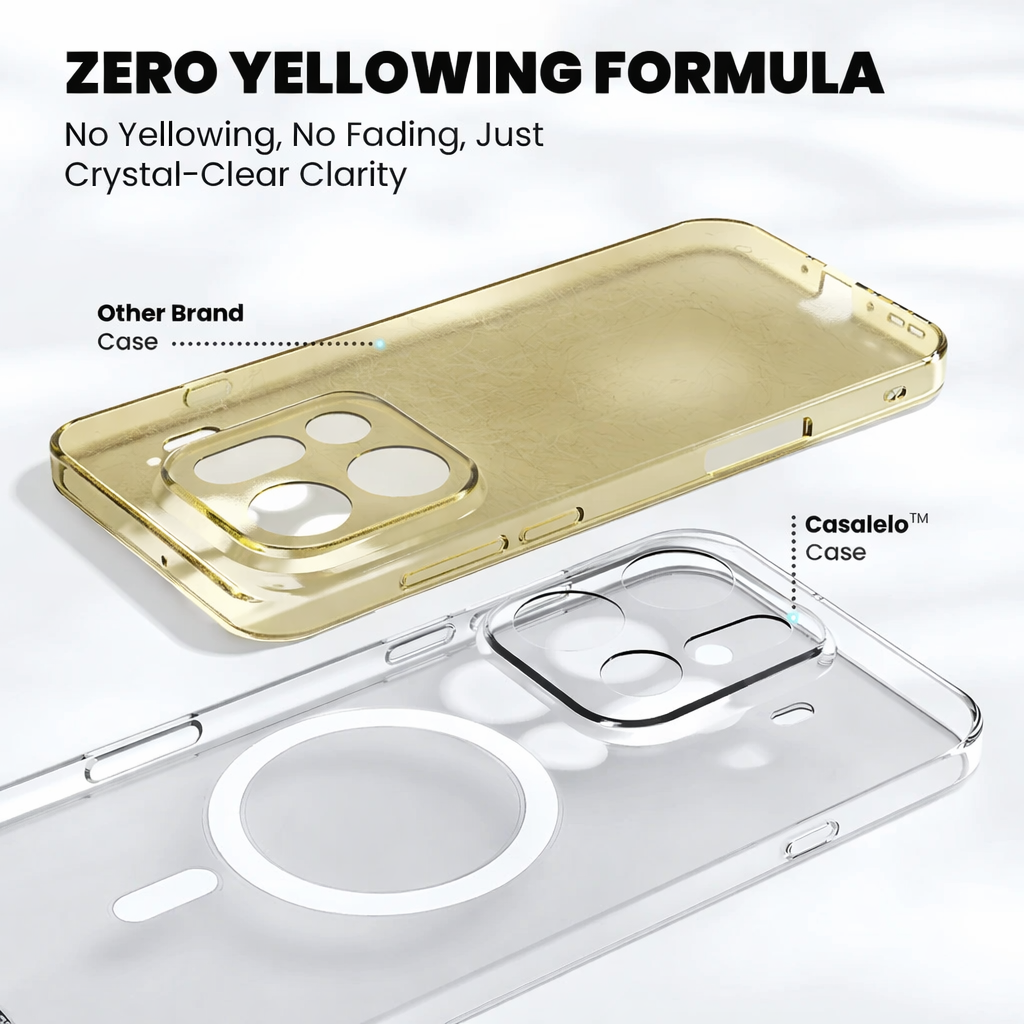Oppo Anti-Yellow Magsafe Clear Case